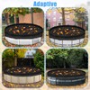 Hlimior 26.2 Ft Leaf Net Pool Covers for 24Ft Round