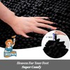 SWISSPACK 60X40/80x50 CMS Microfiber Bath Mat for Bathroom, Non-Slip Super