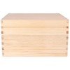 Creative Deco Wooden Storage Box for CDs and DVDs, 16