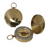 Daesin G50 Level Gold Pocket Compass compass