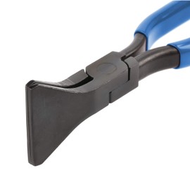 Högert Technik - Dachschellen gerade 0° - Abkantzange Biegezange Falzzange Blechzange - abgewinkelt gebogen Dachdecker - aus gehärtetem Stahl - ca. 60 mm Maulweite