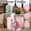 Pack of 2 Extra Large Gaint Transparent Plastic Storage Bags,