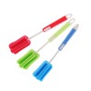 3Pcs 11.4Inch Sponge Clean Brush With Adjustable Plastic Handle For