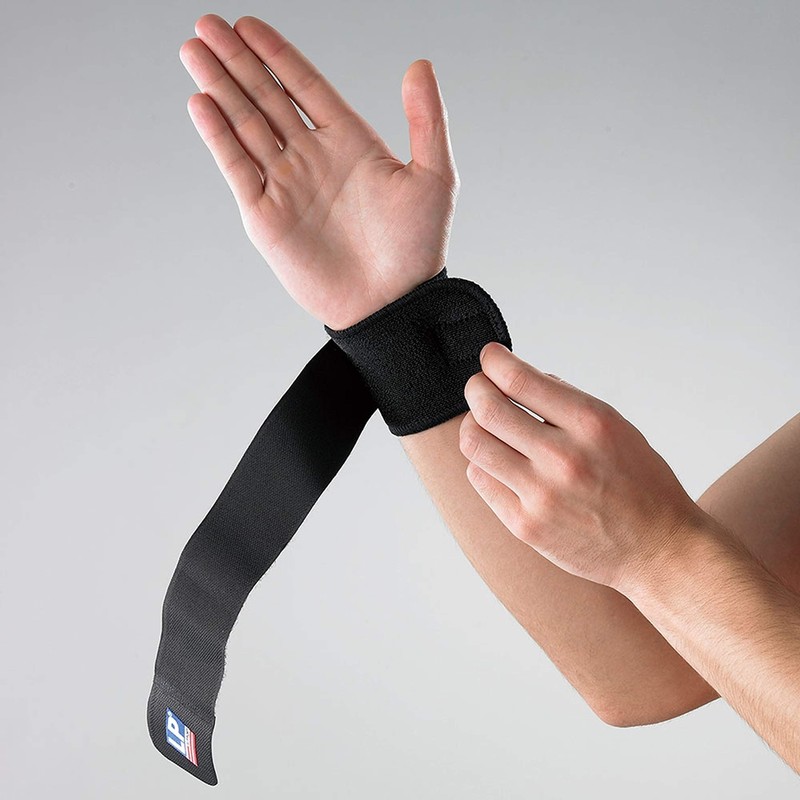 LP Support Basic 753 Wrist Strap One Size Black