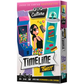Zygomatic Timeline Twist Pop Culture | Learning Card Game | Cooperative Game | Ages 7+ | 2 to 8 Players | 15 Minutes per Game | Spanish