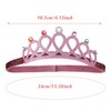 Abeillo 6 Pieces Princess tiara Sparkling Baby Girls Crown Tiara