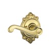 SCHLAGE F10 FLA 505 BRK Brookshire Collection Flair Passage Lever,