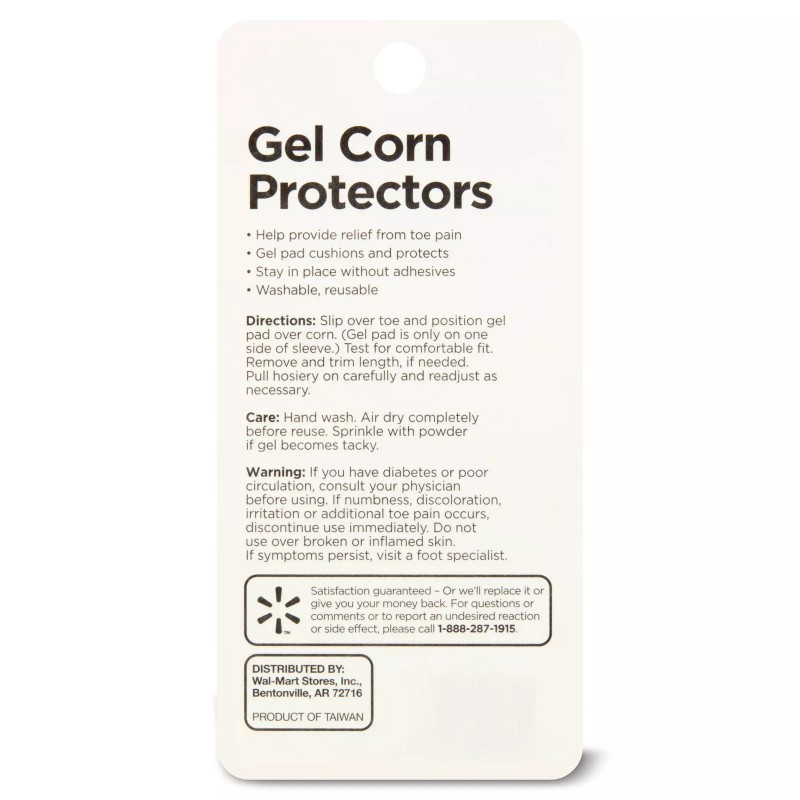 Equate Gel Corn Protectors, 2 Count