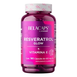 Belacaps Solanum Resveratrol Glow 180 Cpsulas De 450 Mg Cu Sin Sabor