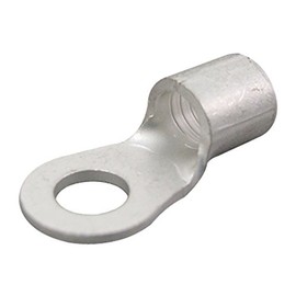 NICHIFU TERMINAL INDUSTRIAL Bare Crimp Terminals R Shape Round 3 Pieces R60-8