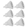 6Pcs MR11 LED Light Bulb 4W GU4 Dual Pin Bulb