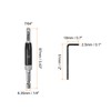 HARFINGTON Self Centering Drill Bit Set 7/64", 1/4" Hex Shank