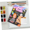 KONTONTY 1 Set Funny Scratch Paper Craft Kit for Creative