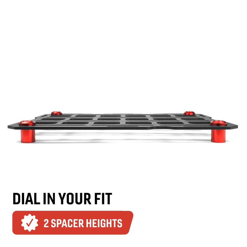 42-Piece Mounting Hardware Kit – Red – Compatible with Tech