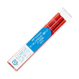 トンボ鉛筆 マーキングホルダ-替芯 赤 C-10DM25 【10セット】