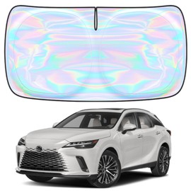 for Lexus RX 2023-2025 Windshield Sun Shade Cover - Custom Fit Lexus RX Sunshade Foldable Front Window Sunshade Sun Visor Protector Block UV Rays Keep Your Car Cooler Car Accessories