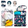 FLOCK THREE 2PCS Bundle Wet Dry Bag Waterproof Tote Reusable