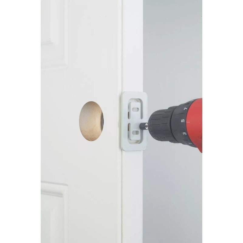 IRWIN DOOR LOCK INSTALLATION KIT- FOR WOOD DOORS
