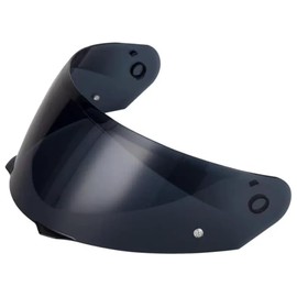 The Helmet Shop HJ-33 Dark Smoke Motorcycle Helmet Visor Compatible with HJC i90, i91 & Harley Modular Helmets – Anti-fog Insert-ready | Optically Correct, UV Protected Motorcycle Visor