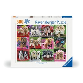Ravensburger Puppy Pals 500 Piece Jigsaw Puzzle for Adults - 12000196 - Handcrafted Tooling, Made in Germany, Every Piece Fits Together Perfectly