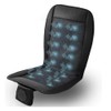 ZONETECH Cooling Car Seat Cushion - Black Automotive Adjustable Temperature