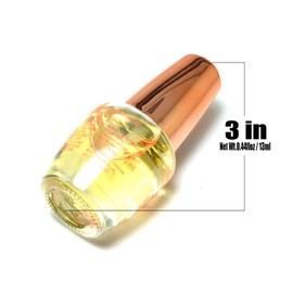 L.A. Colors 1 Salon Fabulous Nail Treatments - Nourishing Cuticle Oil Polish Lacquer CNL526 + Free Zipper Bag