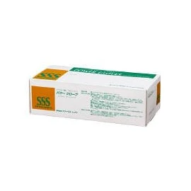 [First Rate] Latex (Natural Rubber) Power Gloves (No Powder), SSS, 1 Box (100 Pieces)