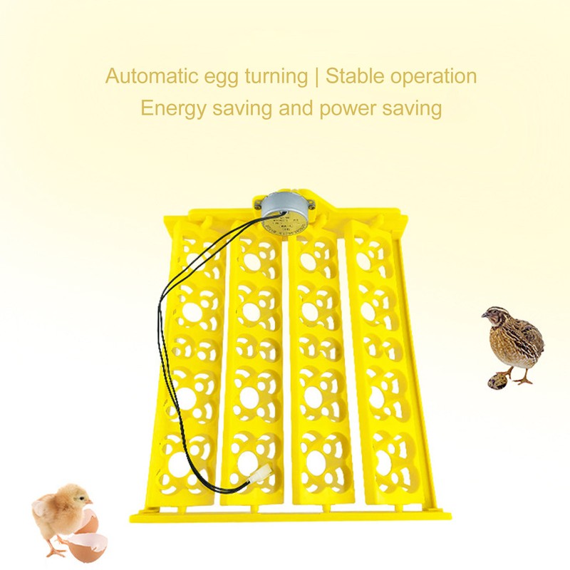 Egg Turning Tray Multifunction Automatic Egg Turner Incubator Tray for