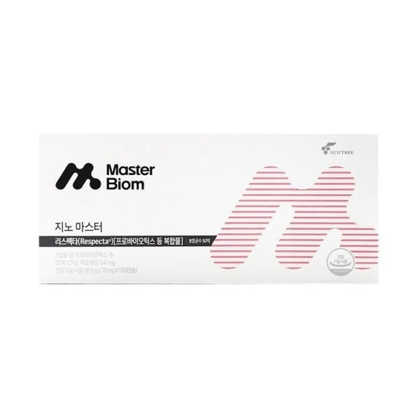 MasterBiome Gino Master 170mg x 180 capsules / 마스터바이옴 지노