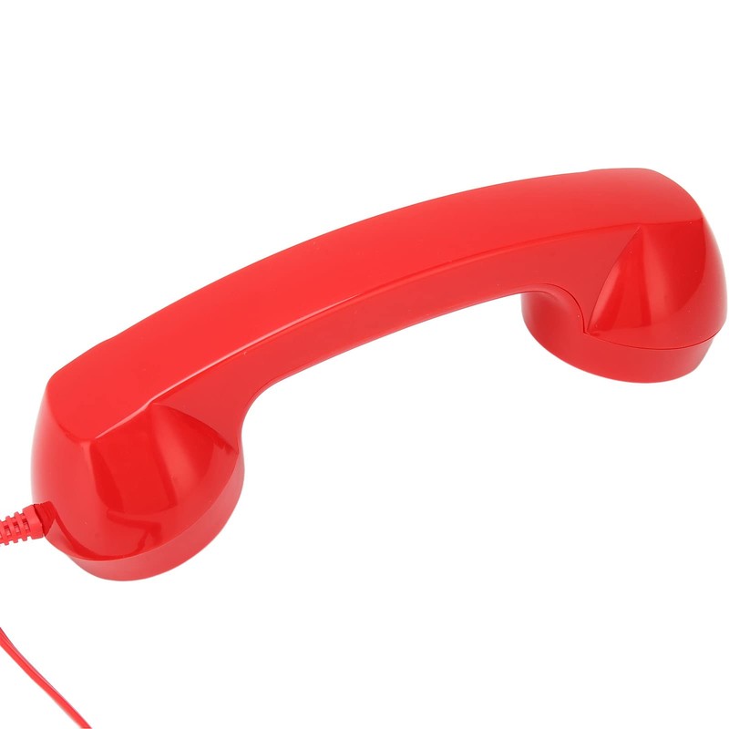 Retro Phone Handset, Vintage Retro 3.5Mm Telephone Handset Cell Phone