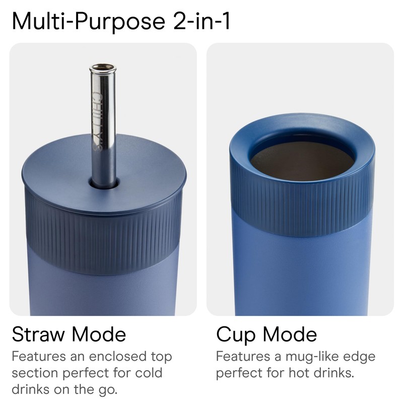 Chilly's Switch - BPA-Free Stainless Steel Drinking Cup with Wide