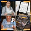 LUTW Pro Magnifier Neck Magnifier with LED Light, Book Light,