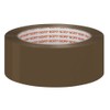 Nopi Universal Rolls of Brown/Buff Packing Tape, 66 m x