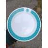 PYREX PYREX KENT STATE UNIVERSITY BLUE BAND LAUREL LEAF LUNCH