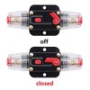 RKURCK RKURCK 100 Amp Circuit Breaker Manual Reset Inline Fuse