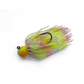 Saltwater Fishing Jig Head 3 Pack, 1/4-1oz Sizes, USA Made, 2X Strong Hooks, Powder Coated Swimbait Jigheads with Bait Keeper (Pink Shad, 1oz)