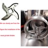 #22 Meat Grinder Blade Stainless Steel Knife Cutter Replacement, Please
