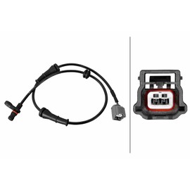 HELLA 6PU 358 219-051 Sensor Wheel Speed 2-Pin Cable 655 mm