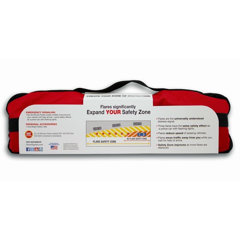 The Original Highway Flare Kit (6-Pack Emergency Flare Kit)