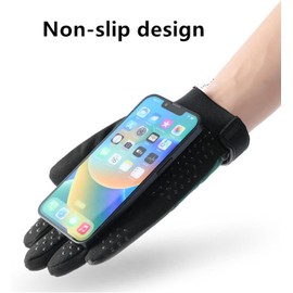 UNIQOCK Winter Cycling Gloves for Men and Women - Thermal Full Finger Bike Gloves - Touch Screen Windproof Warm Non-Slip Road Mountain Bicycle Gloves for Running,Driving,Hiking,and Skiing- Green