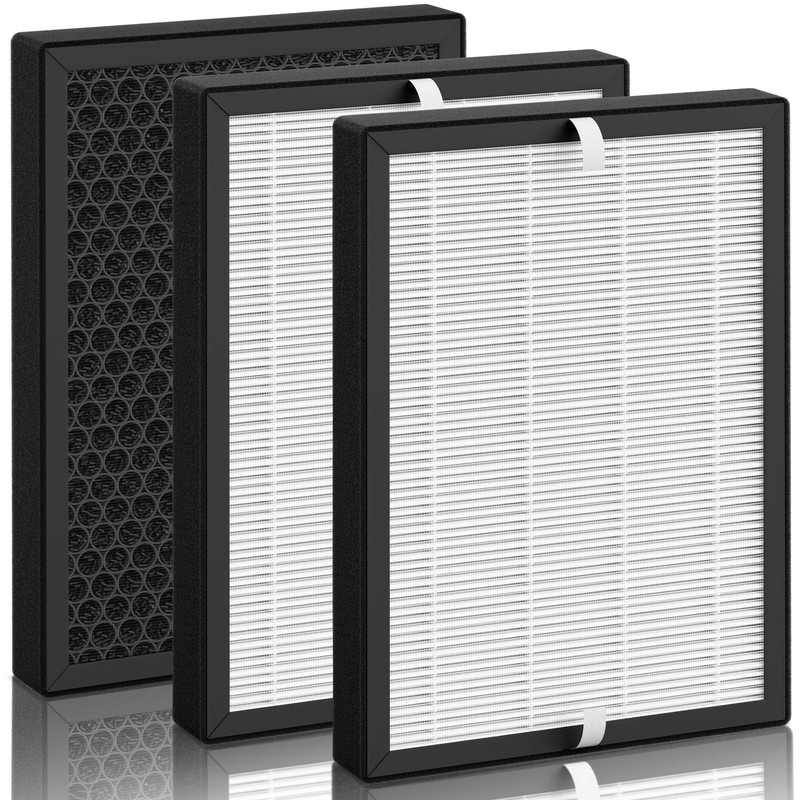 3-Pack GL-FS32 HEPA Replacement Filter Compatible with MOOKA/KOIOS GL-FS32 &