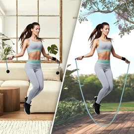 Cecotec SmartComba 3000 Connected Skipping Rope Adjustable 2-in-1 Fast 360º Rotation 2 Ropes of 30 cm Connection to the App Includes 3 m PVC Rope 3 Modes LED Display