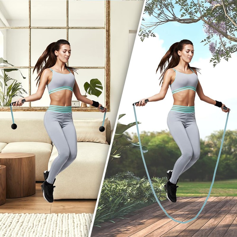 Cecotec SmartComba 3000 Connected Skipping Rope Adjustable 2-in-1 Fast 360º