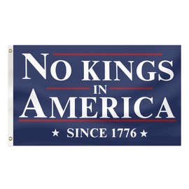 No Kings In America Flag 3x5Ft Anti-47 Flags with 2 Grommets for Outside Large Garden Yard Flags Outdoor Decoration (cc)