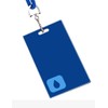 Severance TV Show Keycard ID Badge Blue PVC Card Lanyard