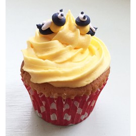 12 Sugar Mini Bees- Gorgeous, Edible and Handmade with Love in The UK!