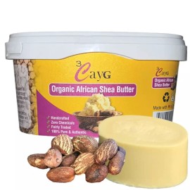 3CAYG 모발 피부 손톱을 위한 3CAYG 1파운드 정제되지 않은 시어 버터 3CAYG 1 Pound Unrefined Shea Butter for Hair Skin Nails