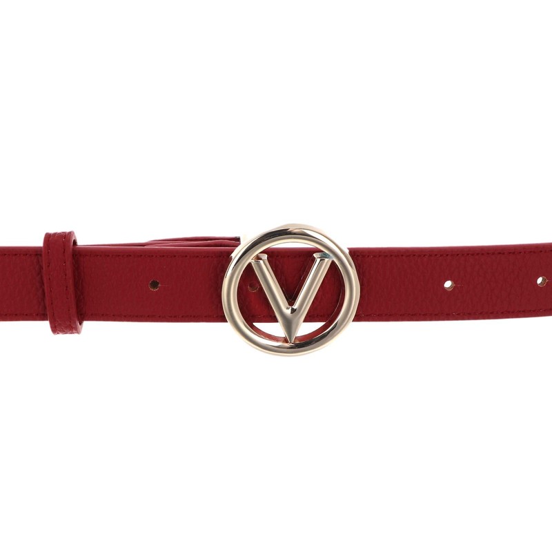 VALENTINO Round belt W110 Rosso / Oro - can be