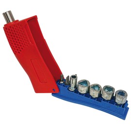 Schuebo Doublekey Box 20 in 1 Switch Cabinet Key (8 Attachments with Double Head Function, Hexagonal Socket, Square Key, Triangular Key) 400675