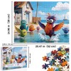 MADXDUPR 500 Piece Puzzles for Adults - Beach Birds Coastal